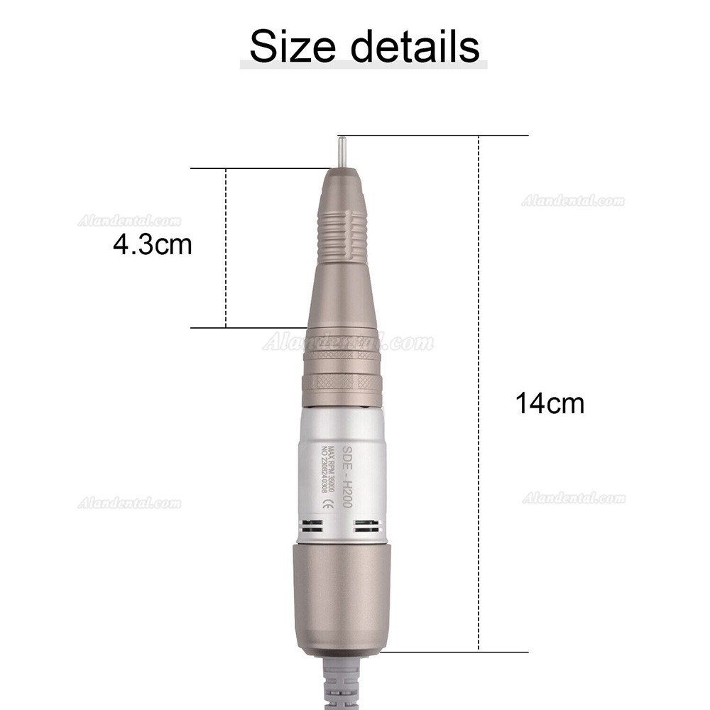 STRONG SDE-SH200 Dental Lab Micro Motor Handpiece 2.35mm 35000RPM